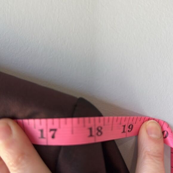 Vintage Alfani Silk Jacket Blazer Suit Brown Metallic - Picture 7 of 7